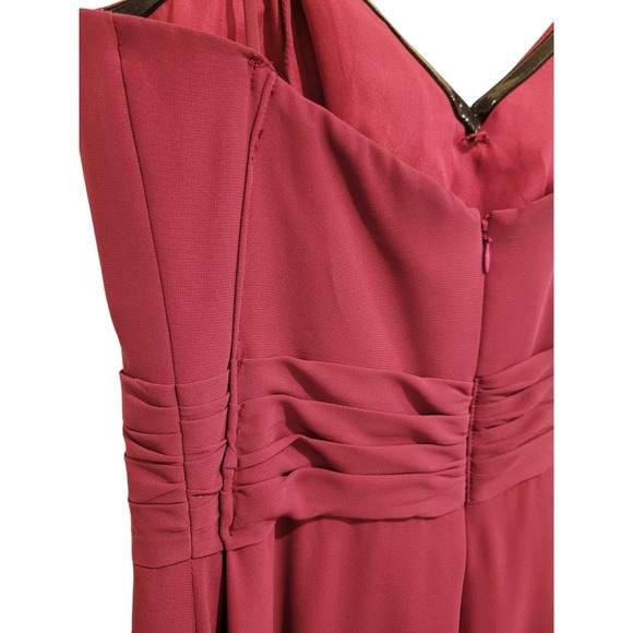 B2 by Jasmine Two Piece Long Sweetheart Neckline Poly Chiffon Bridesmaid Dress 6 - Picture 8 of 12